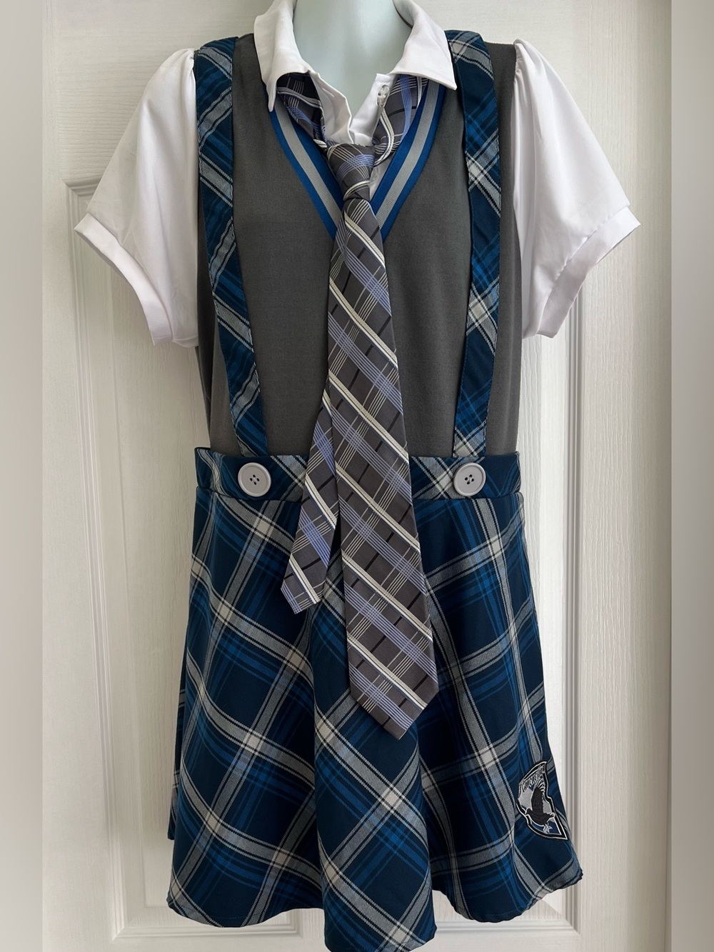 Harry Potter Ravenclaw Adult Costume Dress L + Pronto Uomo Tie